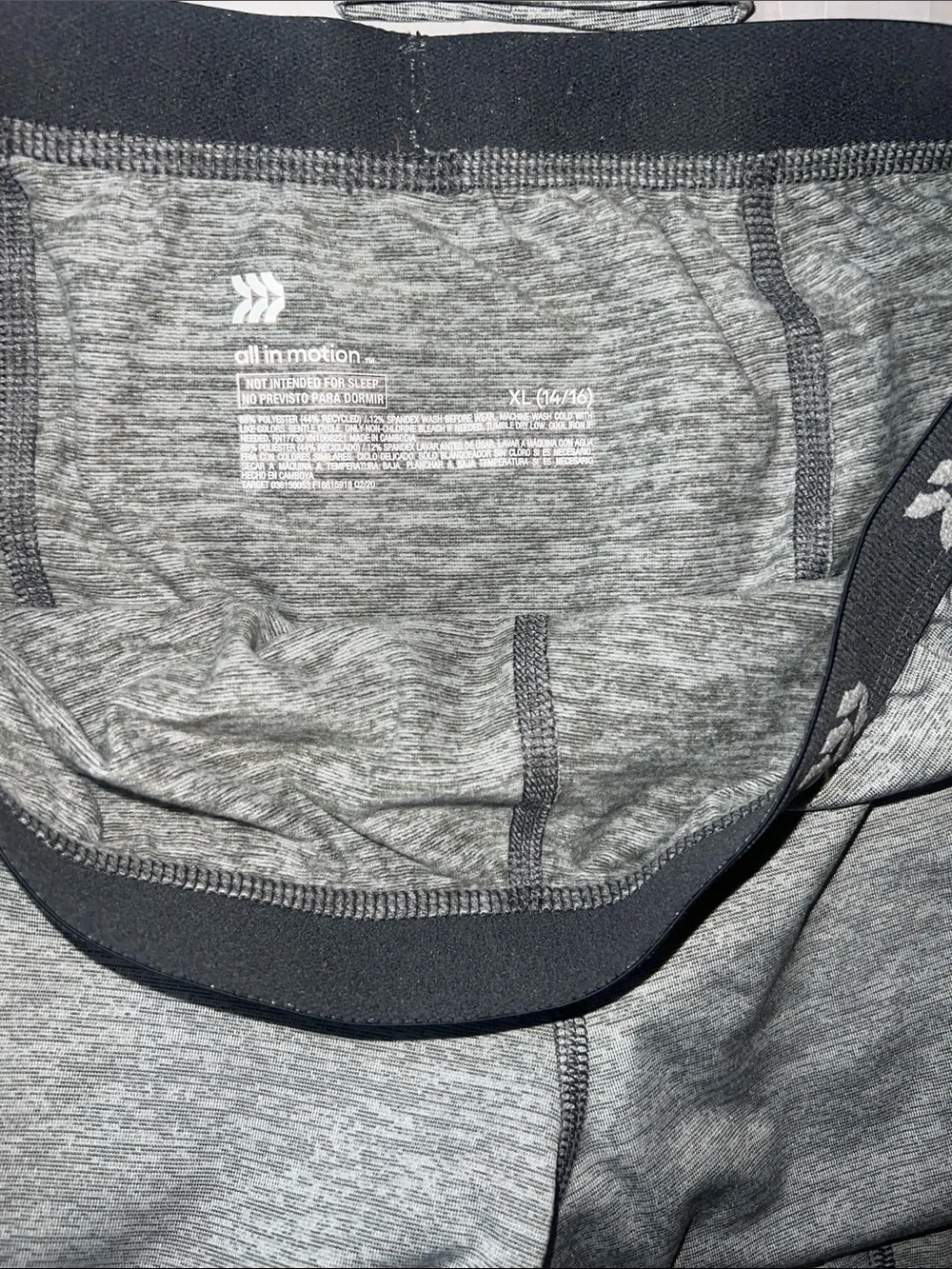 all in motion Gray Heather Long Sleeve Kids Pajama Set